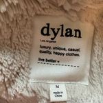 Dylan  Los Angeles Vest Soft Luxurious Faux Suede/Fur  Snap Closure Sz M Photo 3