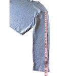 Aritzia  Sunday Best Baby Relaxed waffle-knit longsleeve In Heather Gray Photo 10