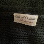 Vintage 70s sheer floral cardigan Black Photo 1