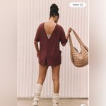 Free People Movement Hot Shot Tee Playsuit Romper Brown Photo 2