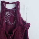 Lulu's Dance All Evening Lace Maxi Dress Red Size L Photo 7