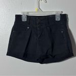 Aeropostale  Women high waisted Black‎ shortie shorts size 0 Photo 1