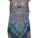 OP Ocean Pacific Women's Junior's L 11-13 Beach Swim Coverup Sheer Boho Beach Photo 0