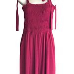 White Birch  Pink Wide Leg Jumpsuit Photo 2