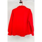SheIn Red Women's Button Up Jacket - Double Pocket - Size 8/10 Photo 2