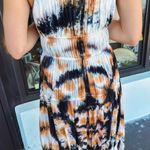 Revolve YFB Young Fabulous & Broke Lavender Kaleidoscope Tie Dye Delphine Chiffon Maxi Summer Dress Photo 8