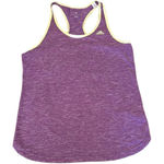 Adidas  climalite size small racer back tank top pretty purple green trim EUC Photo 0