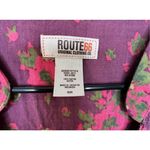 Route 66  Maroon Floral Deess Photo 2