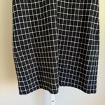 J.Crew  Black White Grid Sleeveless Dress‎ Career Casual Women's Size 8 Photo 2