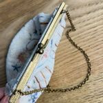 Antique 1920s French Micro Bead Embroidered Clam Shell Kiss Lock Art Deco Bag Pink Photo 4