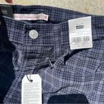 Levi's Levi’s Velvet Pants Ribcage Straight Ankle Size 28 High Rise Plaid Photo 1