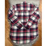 Madewell  Classic Ex-boyfriend Plaid Flannel - Blue and Red Plaid Size Small Photo 3