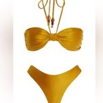 Zimmermann Wylie Halter Bikini orange. Size 0 US 4, $260 Photo 1