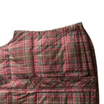 Eddie Bauer Vintage  Plaid Puffer Vest 100% Down Size Medium Photo 6