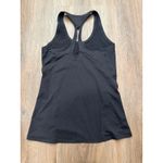 Athleta  Black Racerback Workout Tank Top Women's XS Polyester Spandex Athletic Photo 2