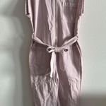 Etica NEW Erica Sabina Carpenter Jumpsuit M Orchid Ice Photo 2