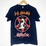 Gildan Def Leppard Motley Crew Concert Stadium Tour 2022 Size Medium Photo 0