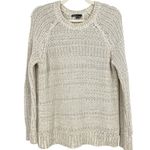 Vince Raglan Crewneck Knit Sweater Ivory Cream Size Small Photo 1