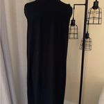 Eileen Fisher Long Jersey Tank Dress Black Size XS Sleeveless Photo 4