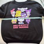Hello Kitty  and Friends Black Graphic Print Sweatshirt M Photo 6