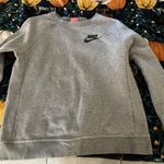 Nike Gray Sweatshirt Hoodie Photo 0