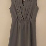 Target Gray Pleated Dress Photo 2