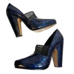 Rachel Comey for Anthropologie starling heels blue black Sz 8 Photo 2