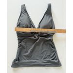 Michael Kors Gunmetal Tank Bathing Suit Cruise Swimwear Sleek Top Part XS Gray Photo 5
