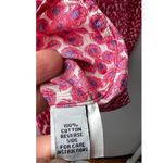 Ann Mashburn  Pink Floral Button Down Shirt Sz. XS Photo 4