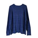 Gap  100% Cotton Crewneck Sweater Pullover Womens XXL Navy Blue Classic Cozy Photo 4