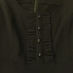 Kensie black dress with ruffle Photo 2