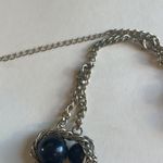 Black Bead & Gold Swirl Statement Necklace Photo 2