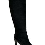 Diane Von Furstenberg  Black Suede Knee High Boots 9.5 Photo 0