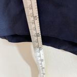 Valerie Stevens  Navy Dress Womens 6 Blue Shift Silk Classic Minimalist Lined Photo 7