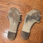 J.Crew  Women's Sandals in Silver and Tan Photo 2