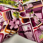 No Boundaries Board Shorts Swim VW Van Surfing Flower Trees Purple Pink Y2K 90’s Photo 2