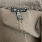 Eileen Fisher Open Viscose Blend Long Cardigan jacket Gray Taupe Size Large Photo 2