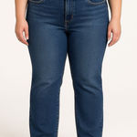 Articles of Society Womens Denim Jeans Straight Leg Blue Wash Size 26 Photo 0