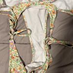 SheIn Size Large Floral Tie Bikini Photo 3