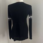 Pink republic  Black Long Sleeve Scoop Neck Sweater sz S Photo 3