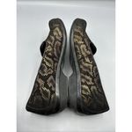 Dansko Olivia Womens Shoes Bronze Black Snake Print Sz 37 Leather Comfort Photo 5