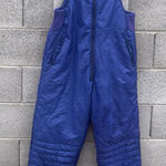 Vintage Snow Peak Blue Ski & Snowboard Bib Overalls Women's XL Photo 0