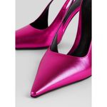 retrofete Cindy Slingback Heel Metallic Pink Womens Size 39 US 8 Photo 4