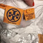 Tory Burch Floral Aplique 3D shiny metallic Shirt Tunic boho Photo 2