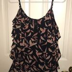 INC International Concepts Inc Concepts Cold Shoulder Shirt bird Xs  Photo 0