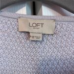 Loft  Soft Gray Knit Poncho Photo 1