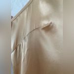 Pendleton NWT  crew neck bronze/gold wide strap fully lined 100% silk tank;  L Photo 4