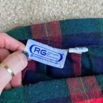 Vintage 80s / 90s Red and Green Plaid Christmas Kilt Wrap Skirt 🔥 Size 12 Photo 3