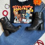 Bratz 2001 Tour Black Graphic cropped short sleeve tee Size XS Photo 6
