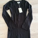 Peppermayo  Black Knit Mini Dress Photo 4